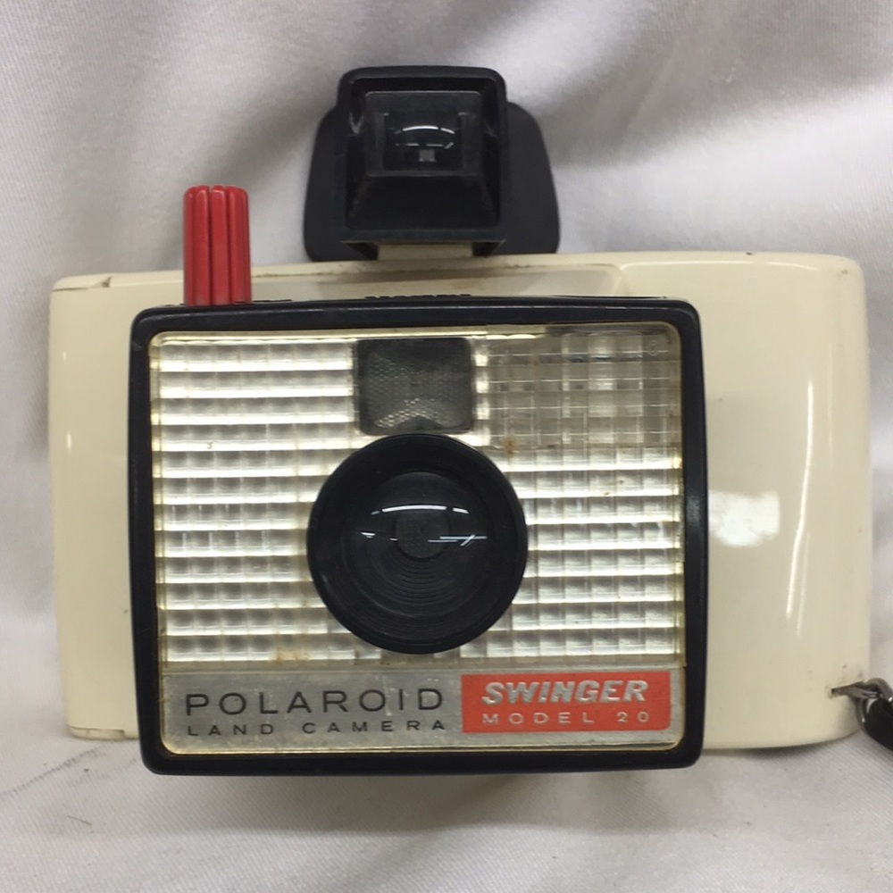 COPY - Vintage Polaroid land camera swinger model 20
